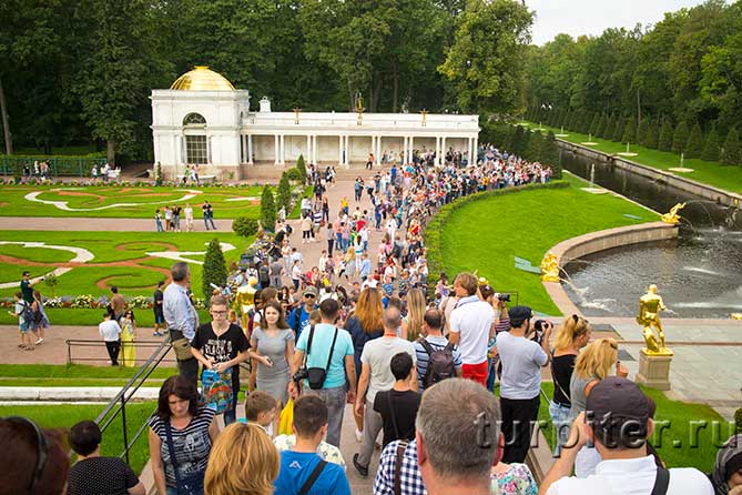Выходной Нижний парк Петергофа
