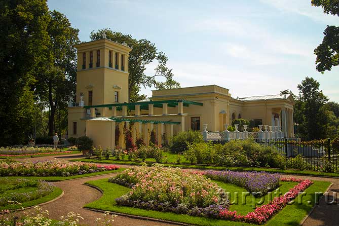 Царицын павильон сад и дом