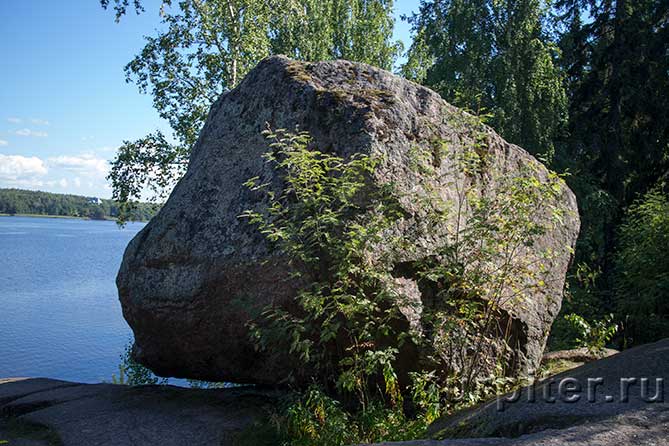 Монрепо камень на скале