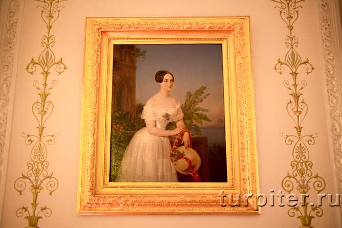 Ольга Николаевна на портрете