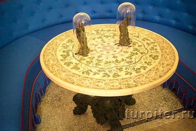 Царицын павильон столик и фигуры