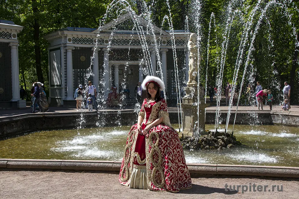 петергоф фотография фонтан ева костюм прогулка