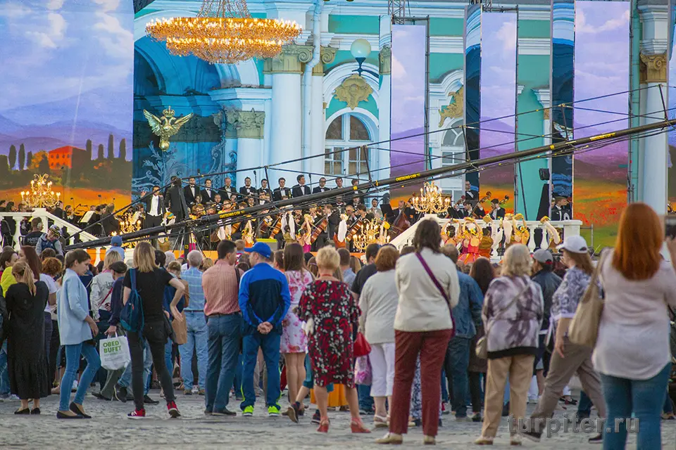 концерт на день города Санкт-Петербург