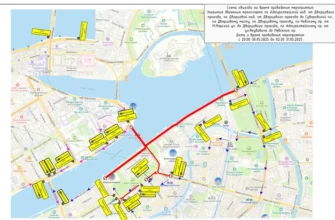 перекроют движение 30 и 31 мая 2025 года Санкт-Петербург