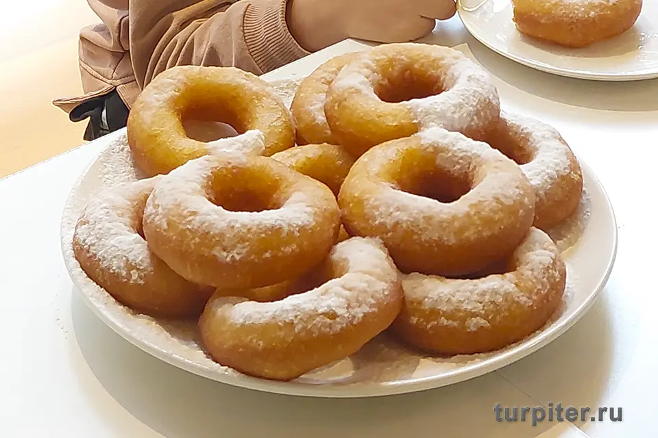 Пышки на тарелке пышки на тарелке