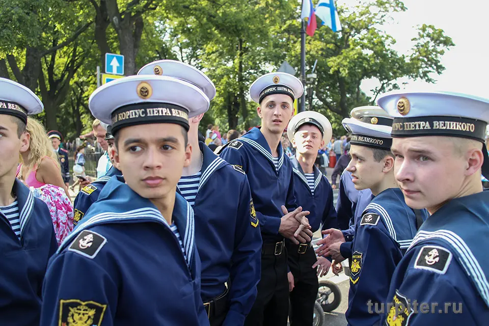 день ВМФ 2025 моряки