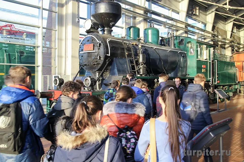 экскурсия школьники музей железных дорог