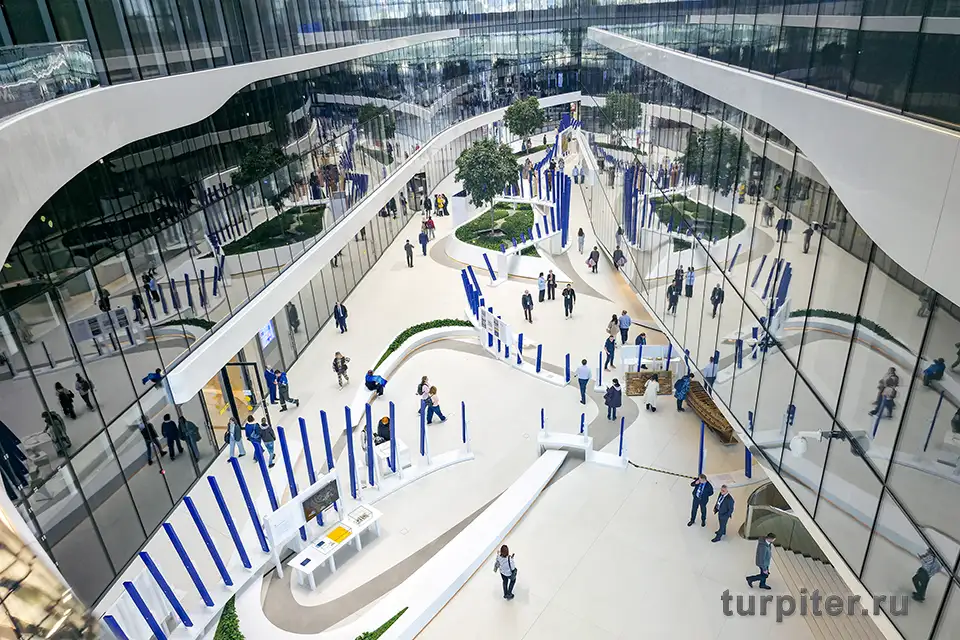 внутри лахта центра